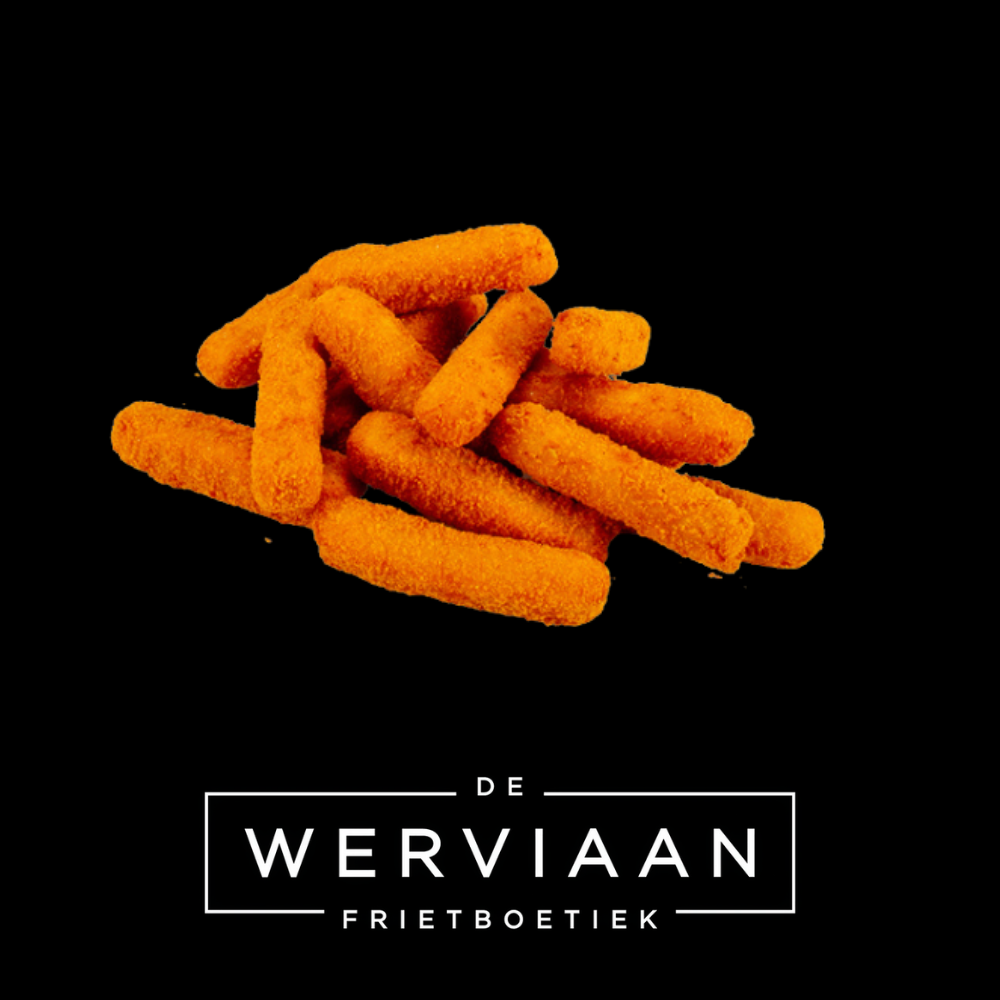 Visfriet + saus