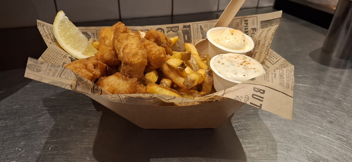 Fish & Chips Kibbeling Kabeljauw